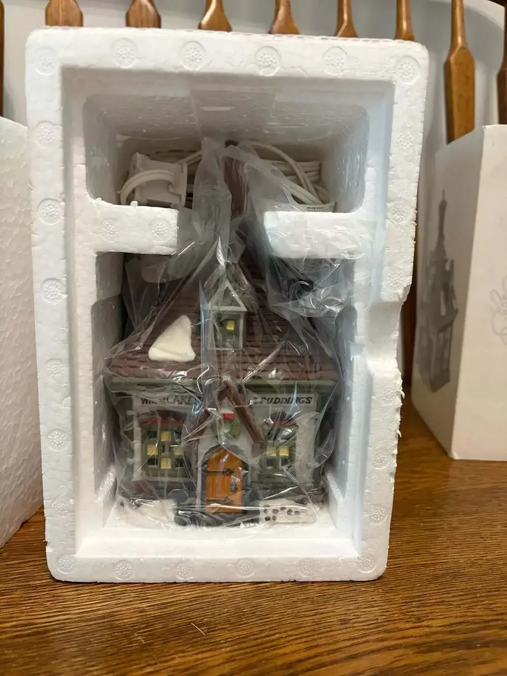 Department 56 Dickens Village Wm. Wheat Cakes & Puddings #5808-4